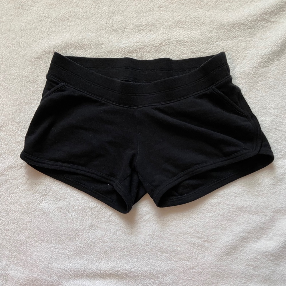 Maternity terrycloth lounge shorts